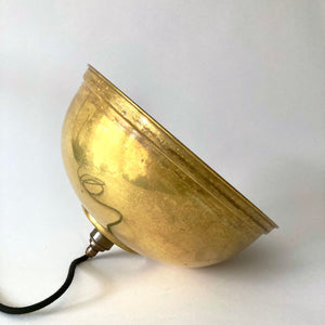 Vintage Messinglampe