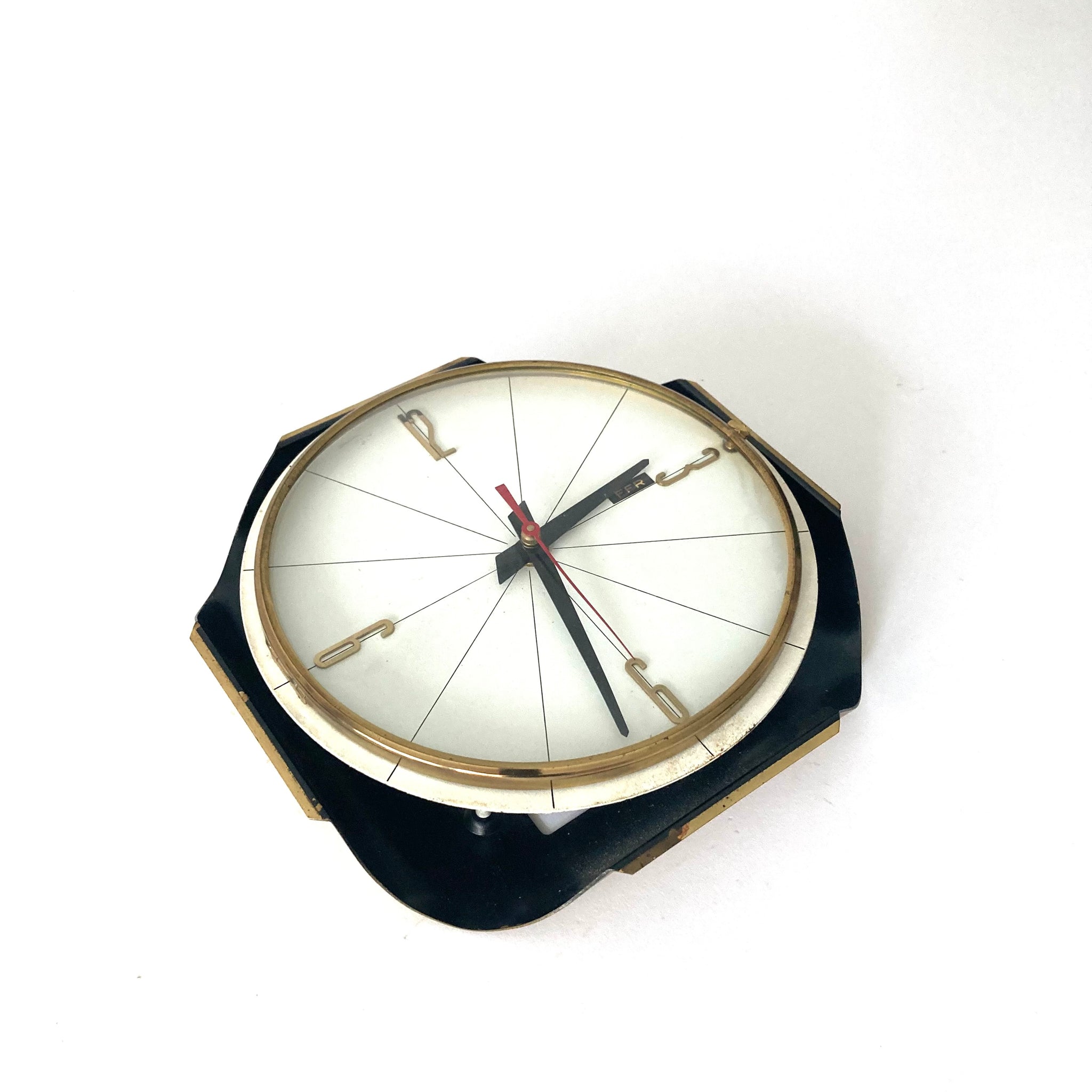 Vintage 50er-Jahre Wanduhr